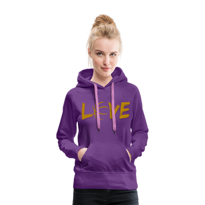 Frauen Premium Hoodie - Purple