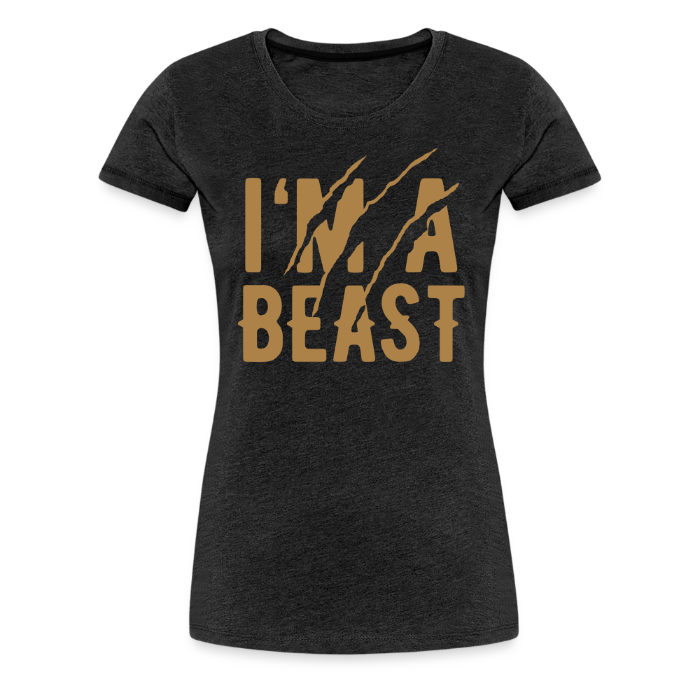Frauen Premium T-Shirt - Anthrazit