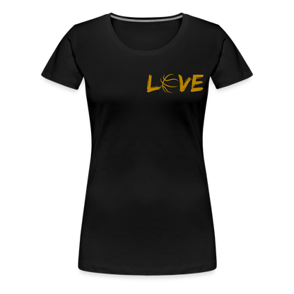Frauen Premium T-Shirt - Schwarz
