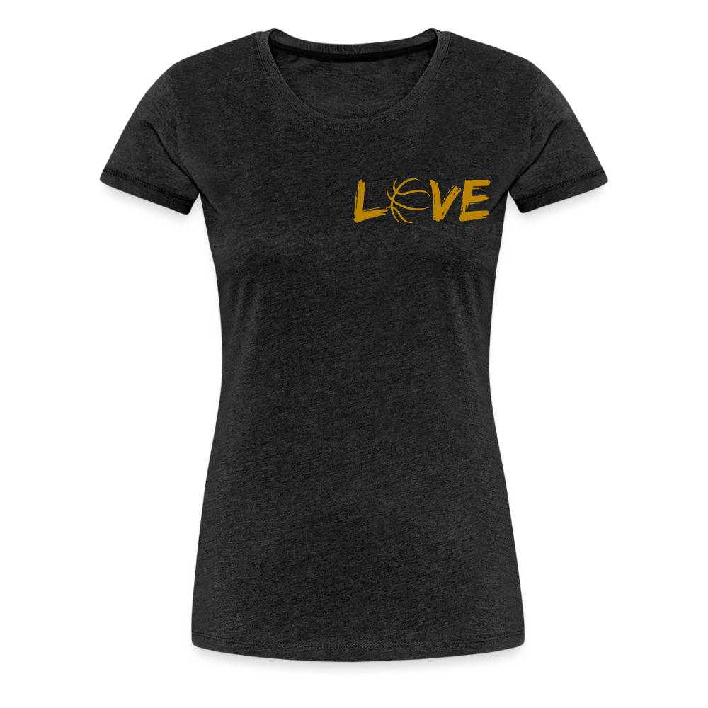 Frauen Premium T-Shirt - Anthrazit