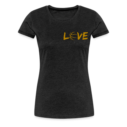 Frauen Premium T-Shirt - Anthrazit