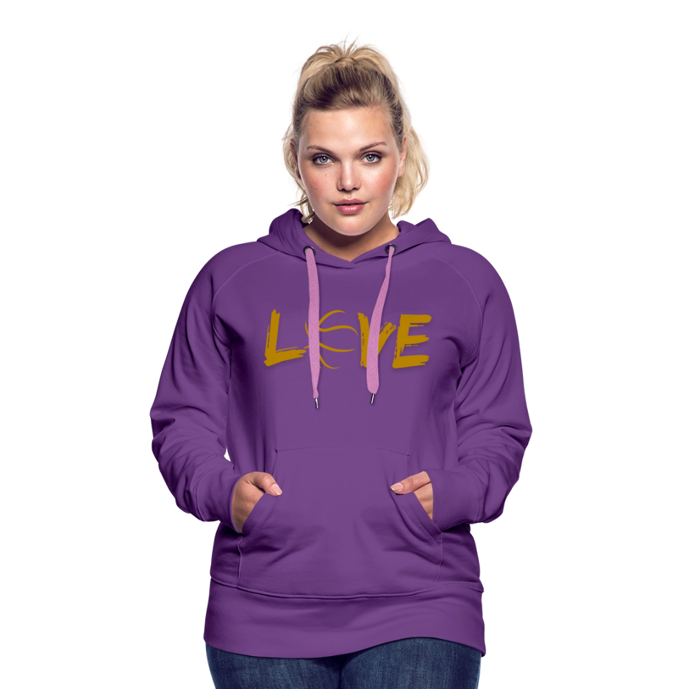 Frauen Premium Hoodie - Purple