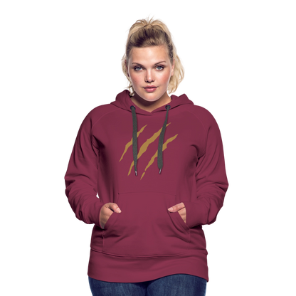 Frauen Premium Hoodie - Bordeaux
