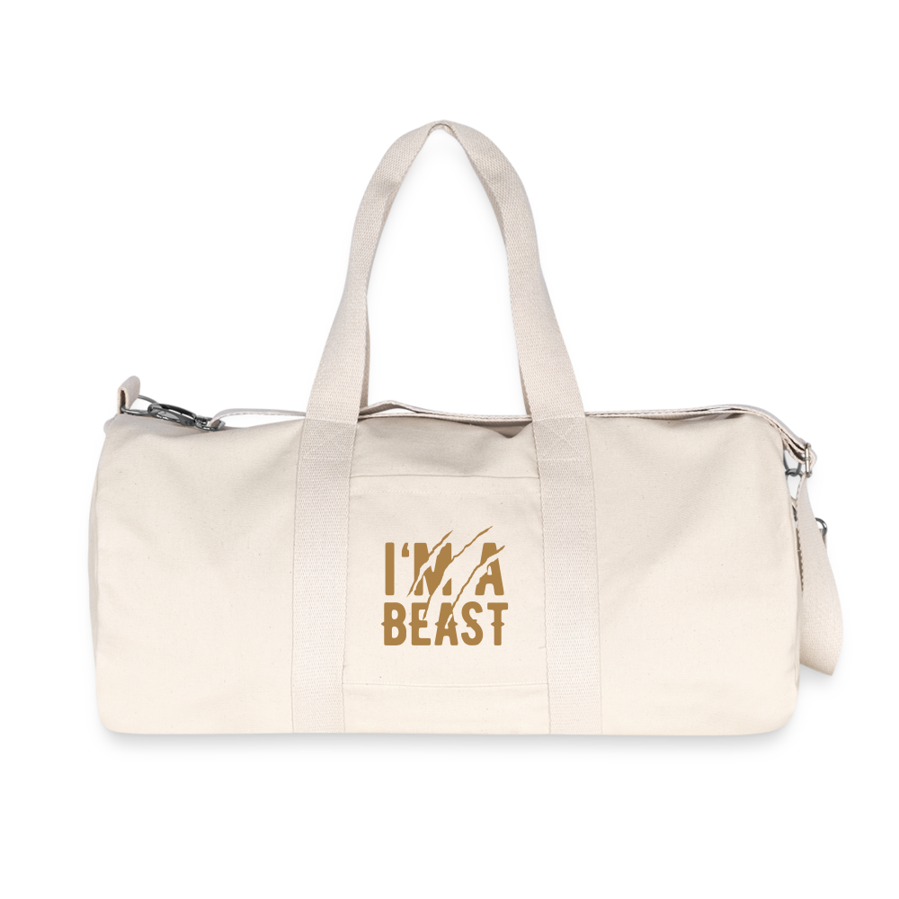 Stanley/Stella recycelte Canvas Duffle Bag - Naturweiß