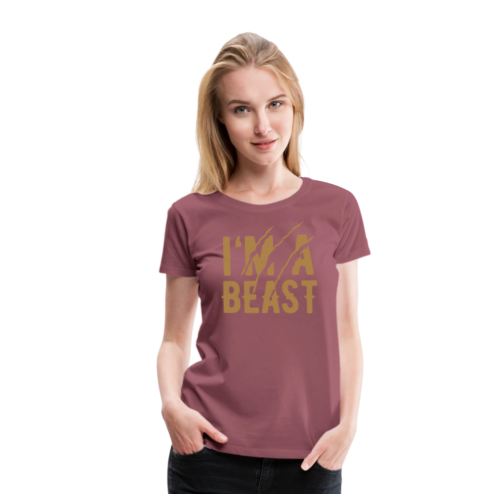 Frauen Premium T-Shirt - Malve
