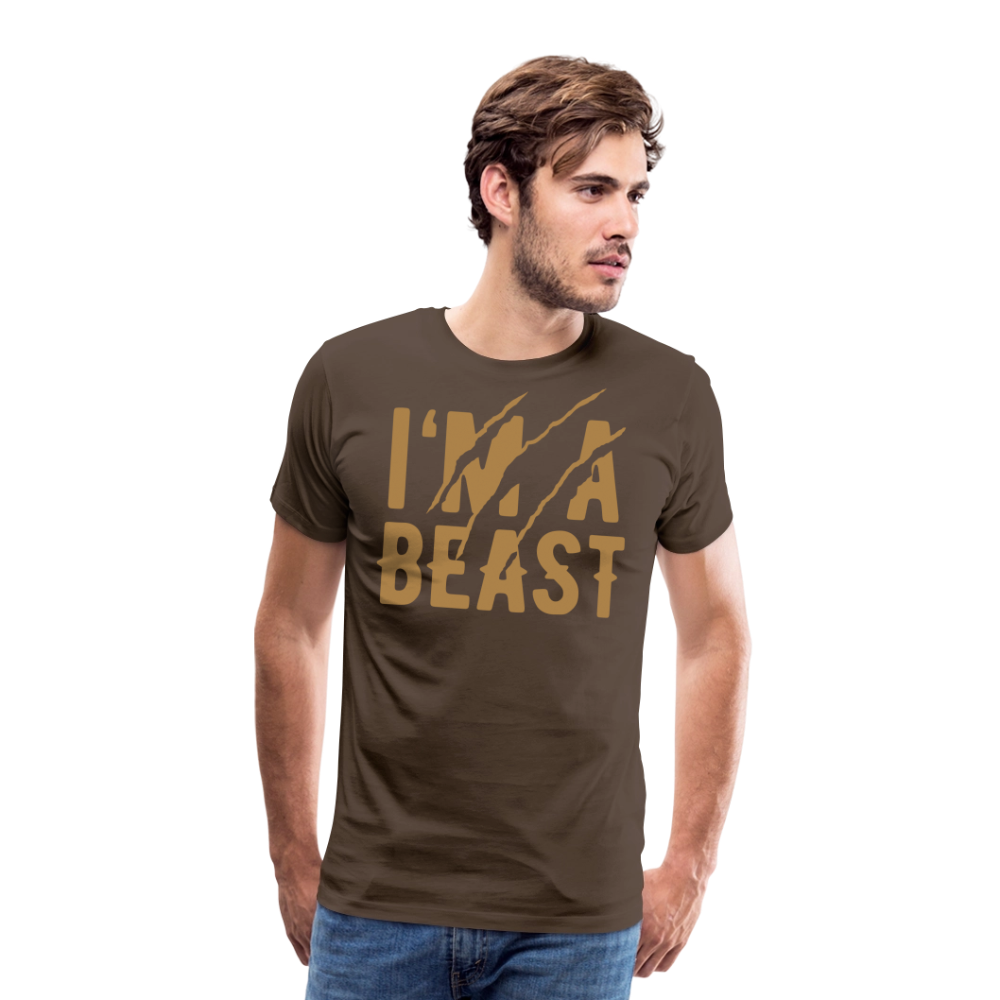 Männer Premium T-Shirt - Edelbraun