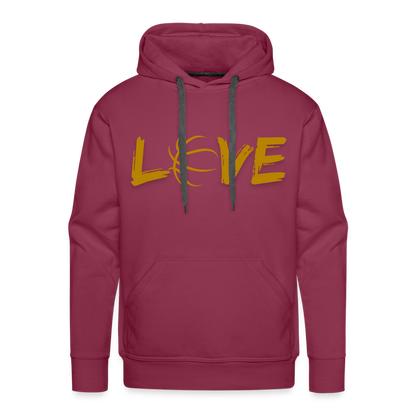 Männer Premium Hoodie - Bordeaux