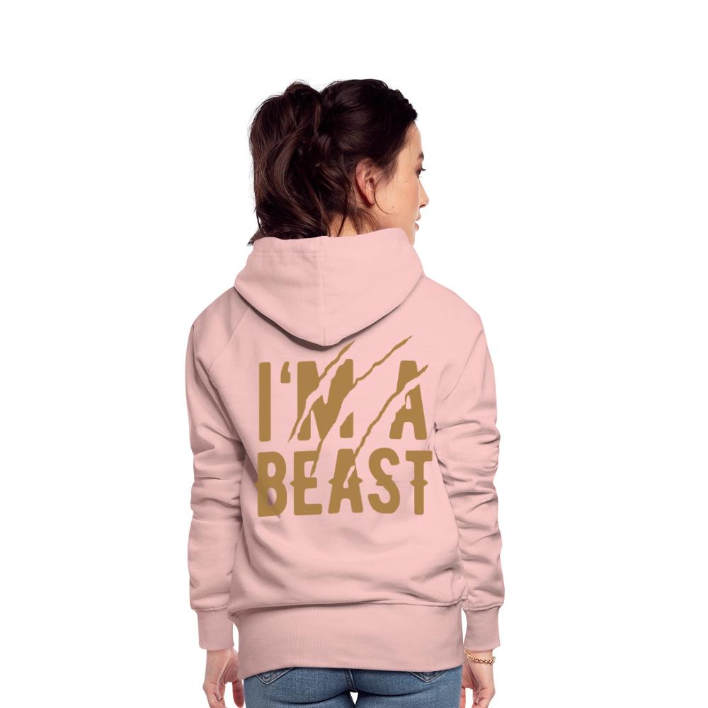 Frauen Premium Hoodie - Kristallrosa