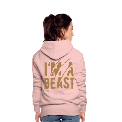 Frauen Premium Hoodie - Kristallrosa