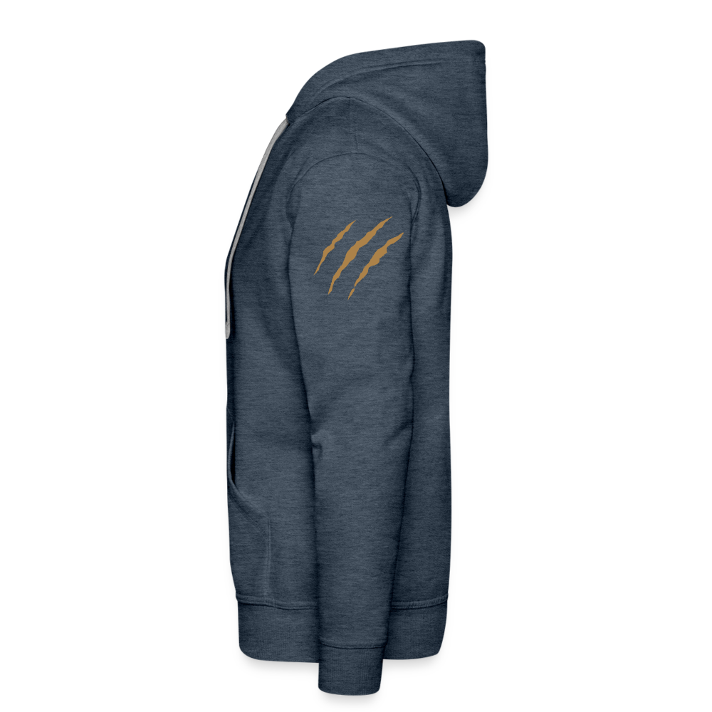 Männer Premium Hoodie - Jeansblau