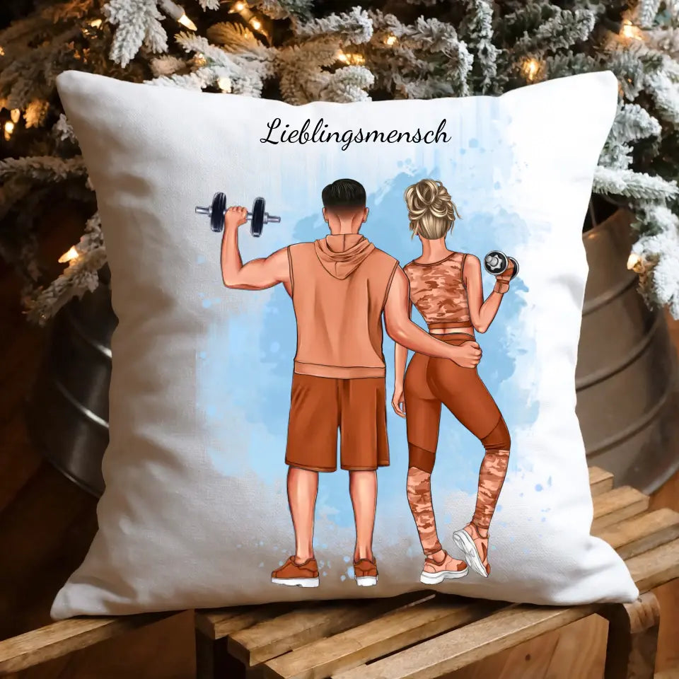 Personalisiertes Gym Buddy Kissen