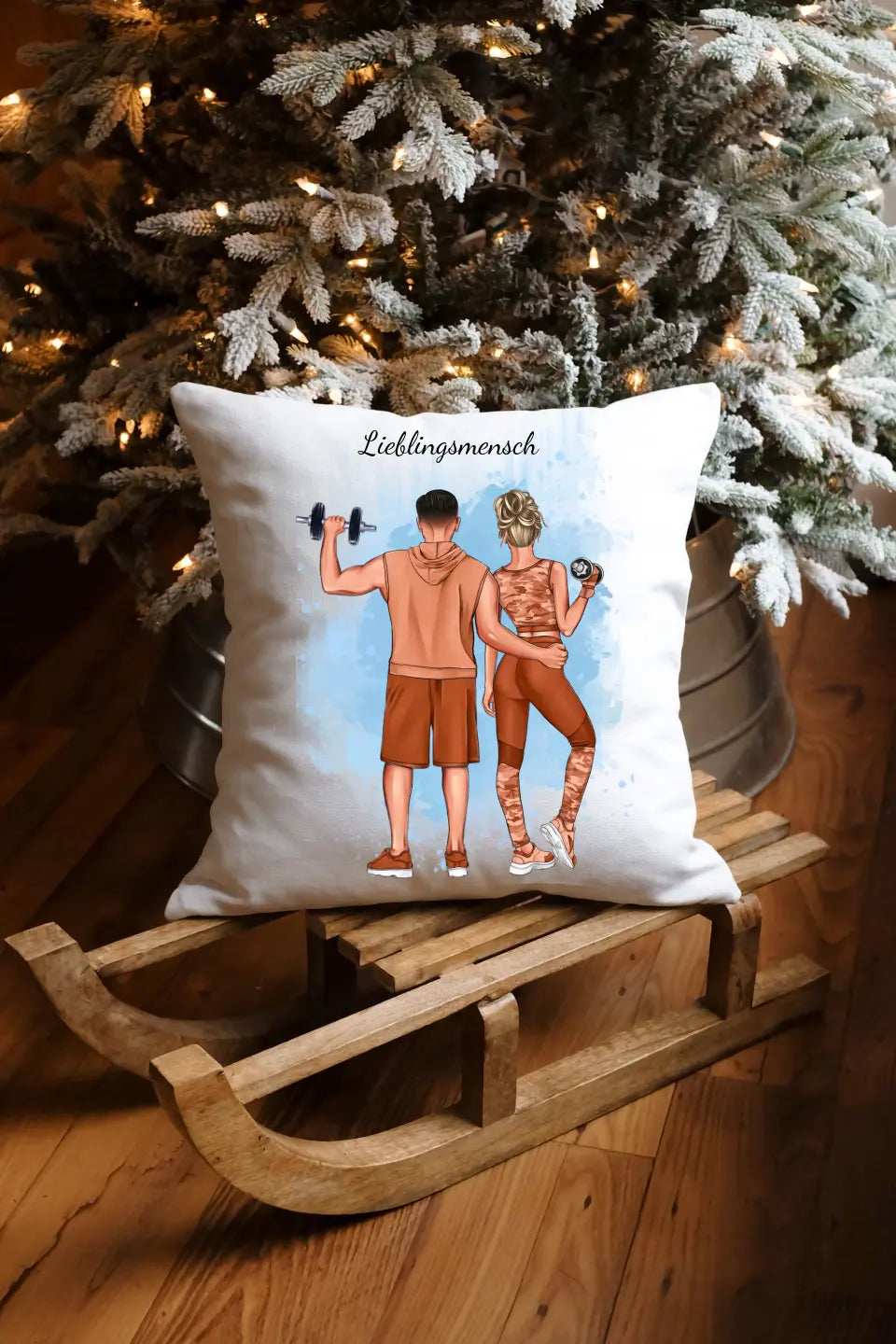 Personalisiertes Gym Buddy Kissen