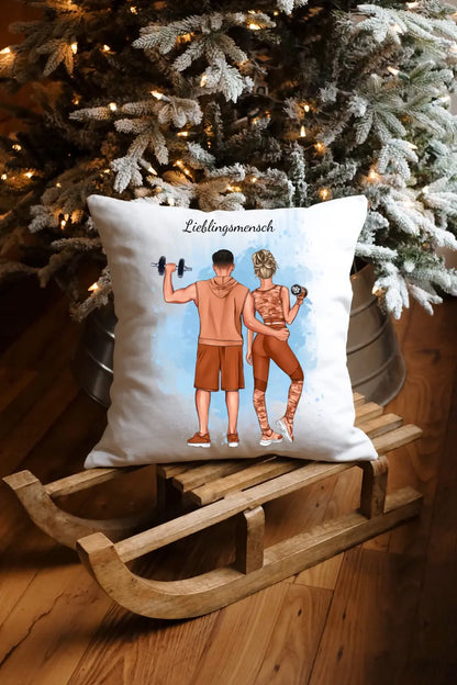Personalisiertes Gym Buddy Kissen