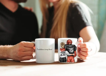 Personalisiertes Paar Tasse