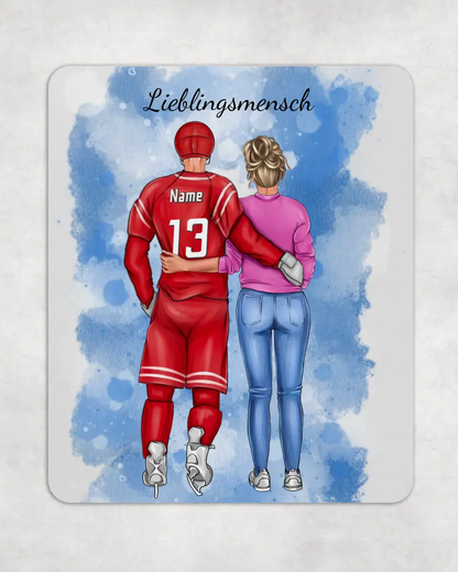 Personalisiertes Mauspad Ice Hockey