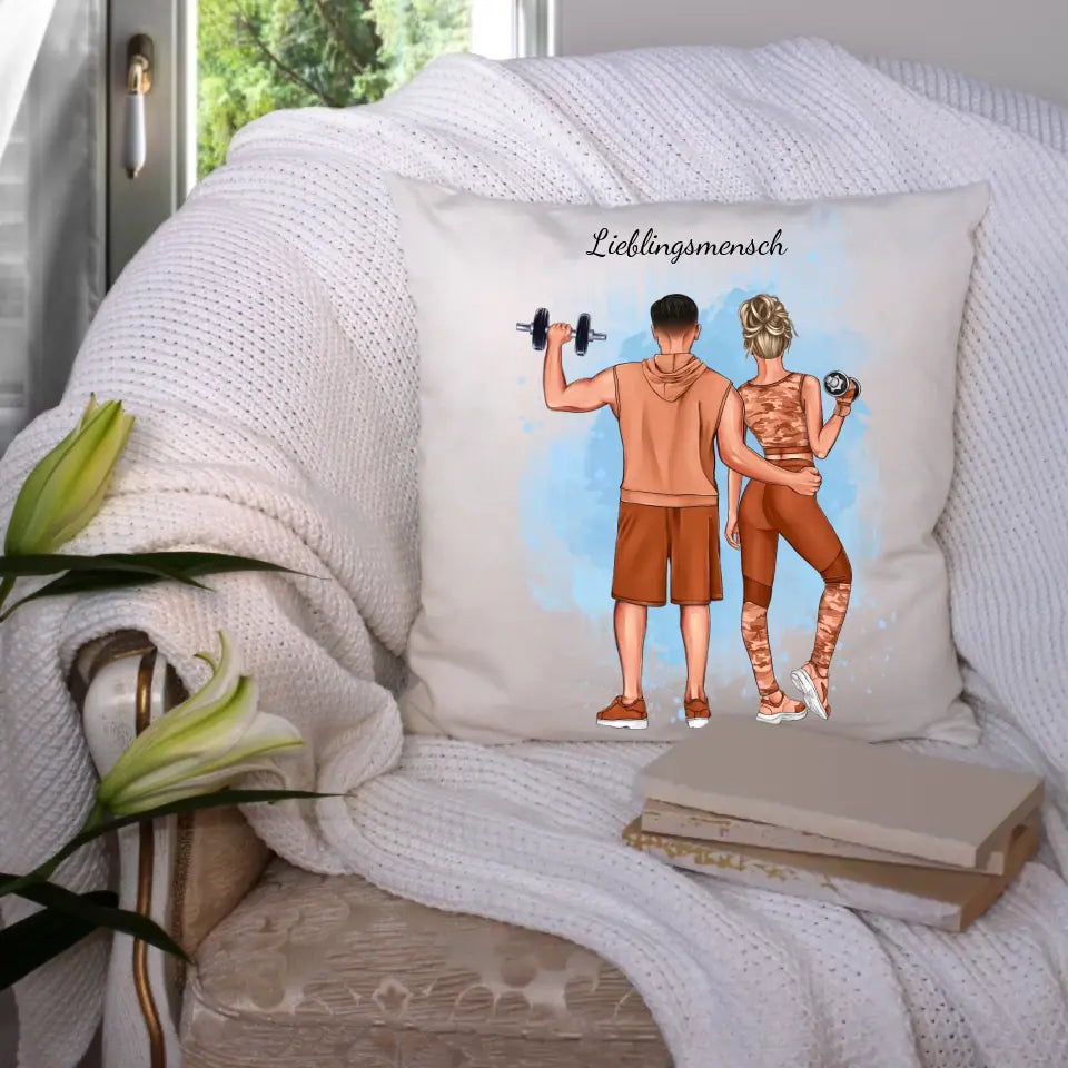 Personalisiertes Gym Buddy Kissen