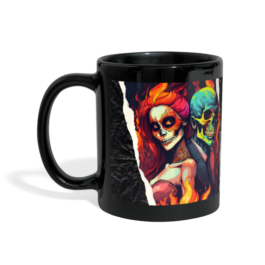Skull Couple - Schwarz