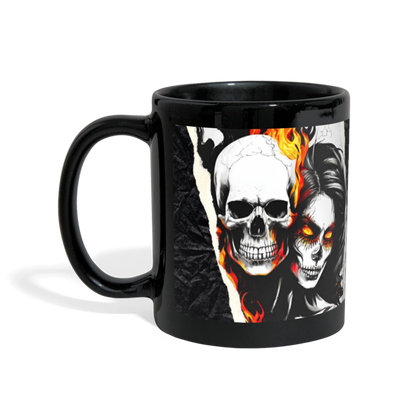 Skull Couple Hot Love - Schwarz