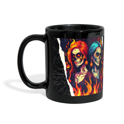 Skull Couple Hot Sister‘s - Schwarz